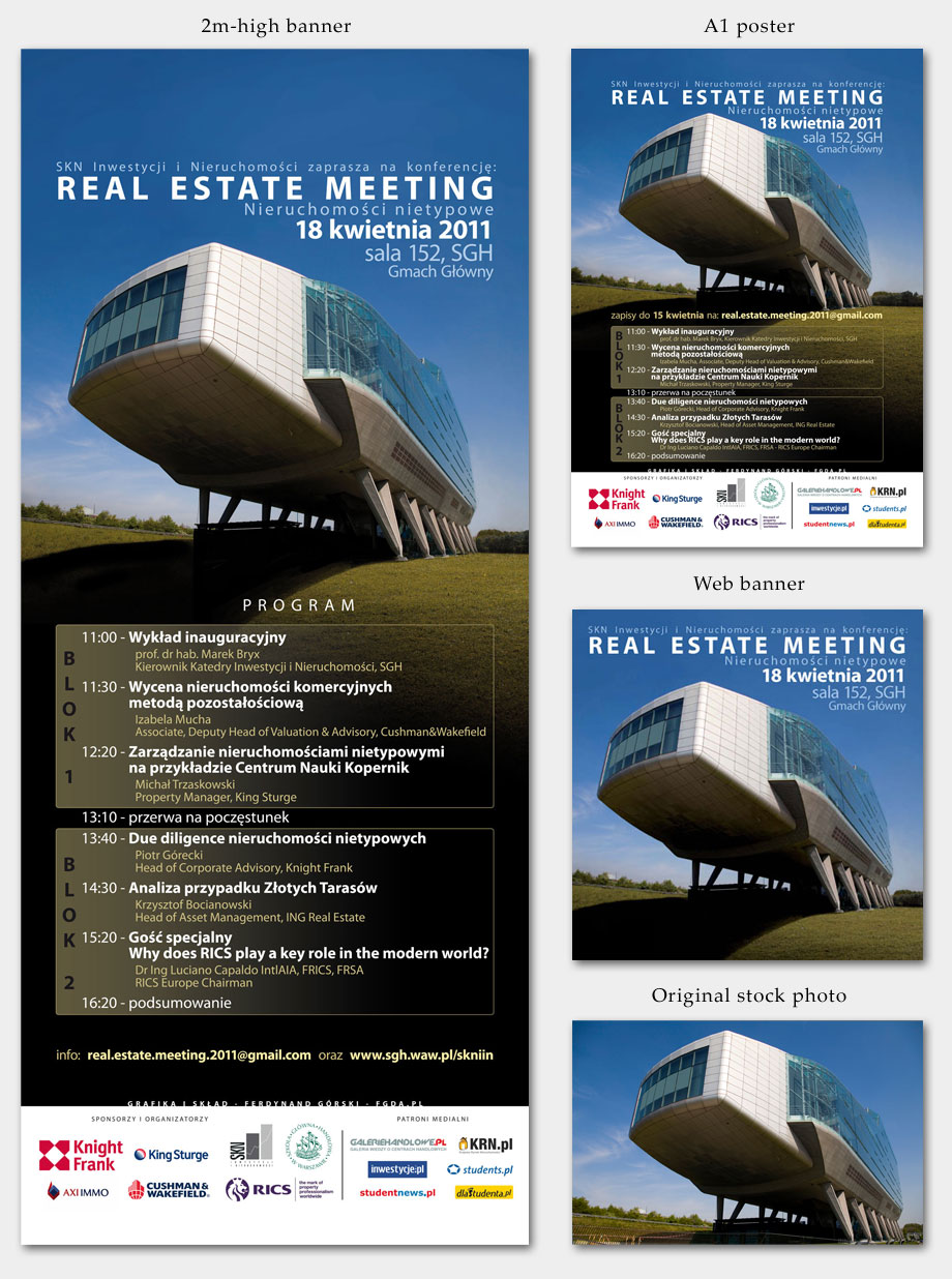 Real Estate Meeting 2011 graphics